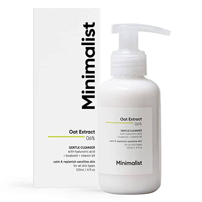 Minimalist 06% Oat Extract Gentle Cleanser | 120ml
