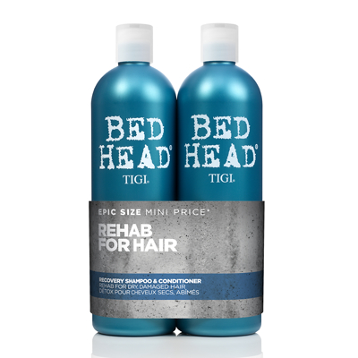elleve Examen album farvning Bed Head by Tigi Urban Antidotes Recovery Shampoo and Conditioner for Dry  Hair 2x750ml