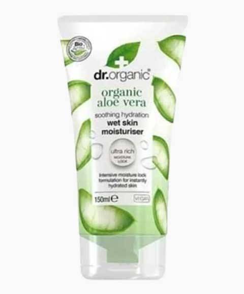 Dr Organic Organic Aloe Vera Soothing Hydration Wet Skin Moisturiser 150 ml