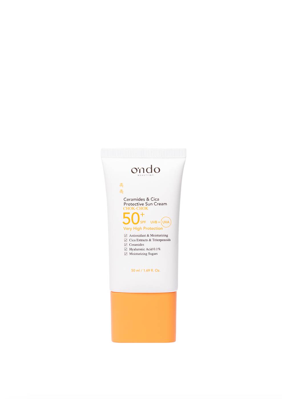 Ondo Beauty 36.5 Ceramides & Cica Protective Sun Cream 50ml