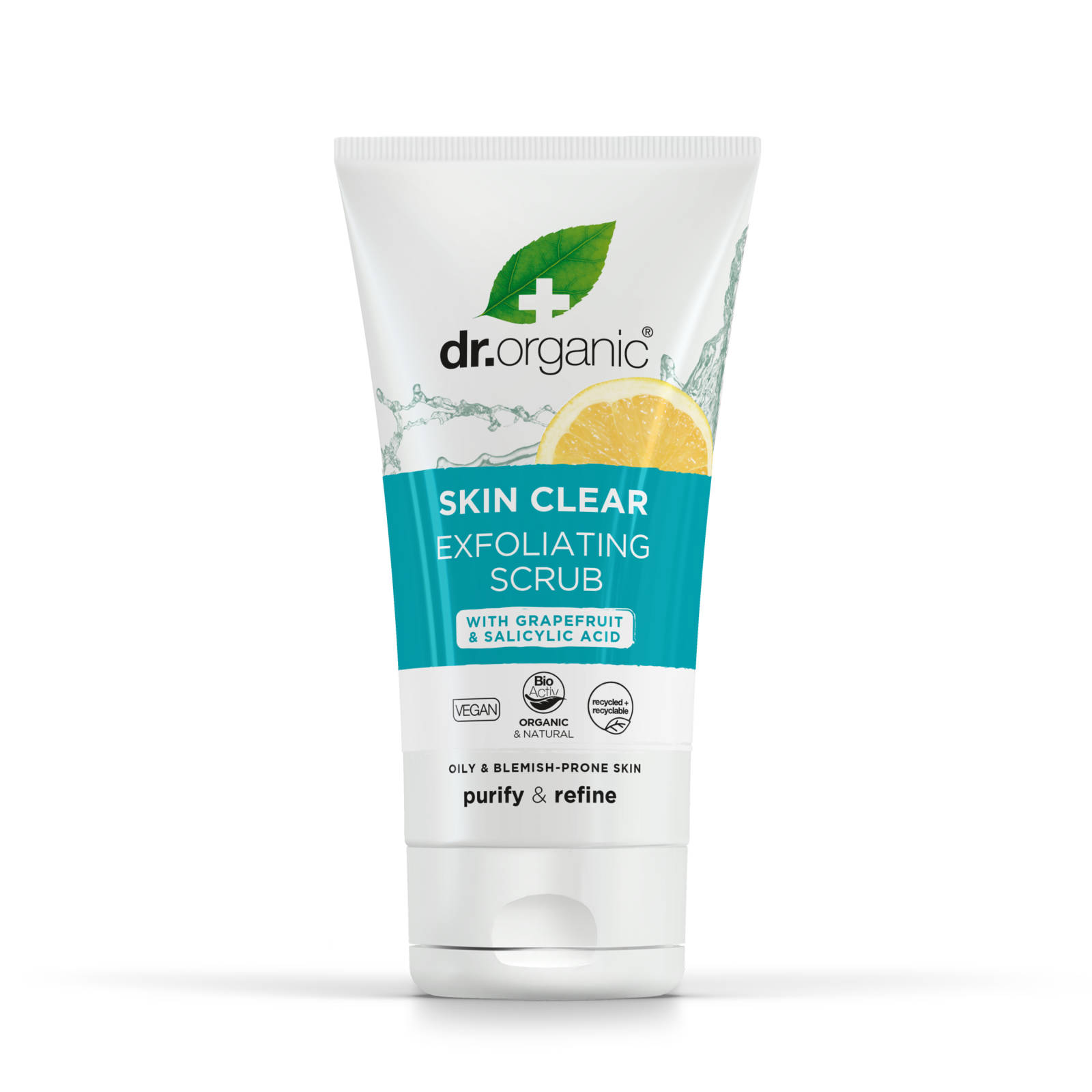 Dr Organic Skin Clear Exfoliating Scrub 150ml