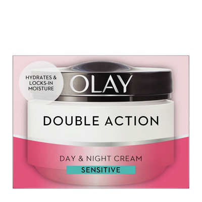 Begraafplaats Bedankt voor Olay Double Action Moisturiser Day & Night Cream Sensitive 50ml | FEELUNIQUE