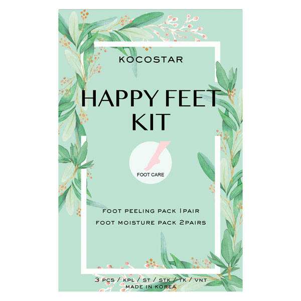 KOCOSTAR Happy Feet Kit - Pack of 3
