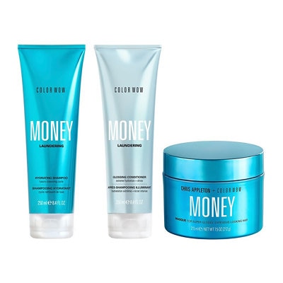 Color Wow Money Laundering Shampoo & Conditioner & Money Mask Trio