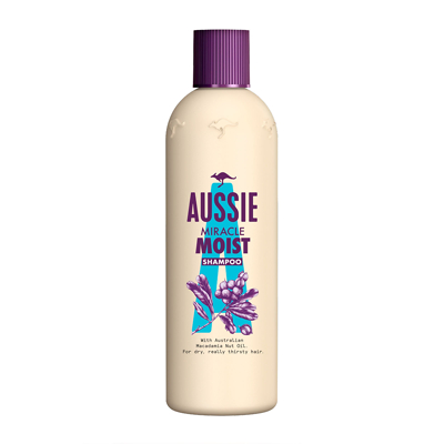 Slange lanthan bakke Aussie Miracle Moist Shampoo 300ml | FEELUNIQUE