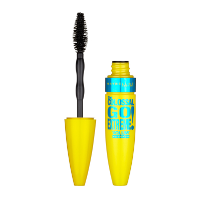 Extreme Go Maybelline Waterproof Very Mascara Colossal - Black