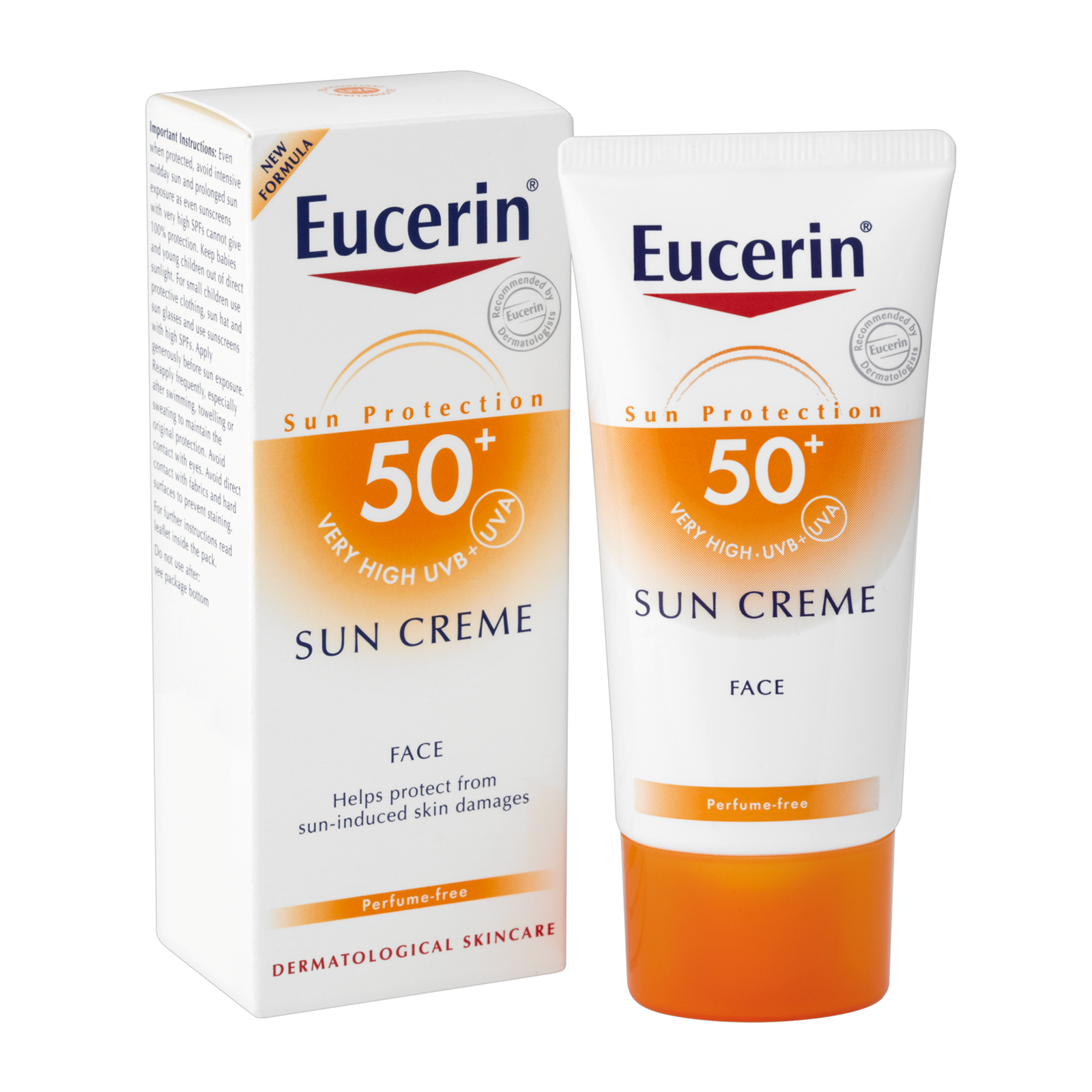 Eucerin Sun Face Creme SPF 50 50ml - Feelunique