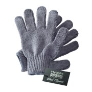 Hydrea London Bamboo Carbonised Exfoliating Shower Gloves hydrea london kopen in de aanbieding