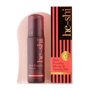 Heshi He Shi Dark Foaming Mousse 150Ml With Free Tanning Mitt heshi kopen in de aanbieding Heshi He Shi Dark Foaming Mousse 150Ml With Free Tanning Mitt heshi kopen in de aanbieding