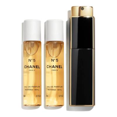 CHANEL N°5 Eau De Parfum Purse Spray 3 x 20ml