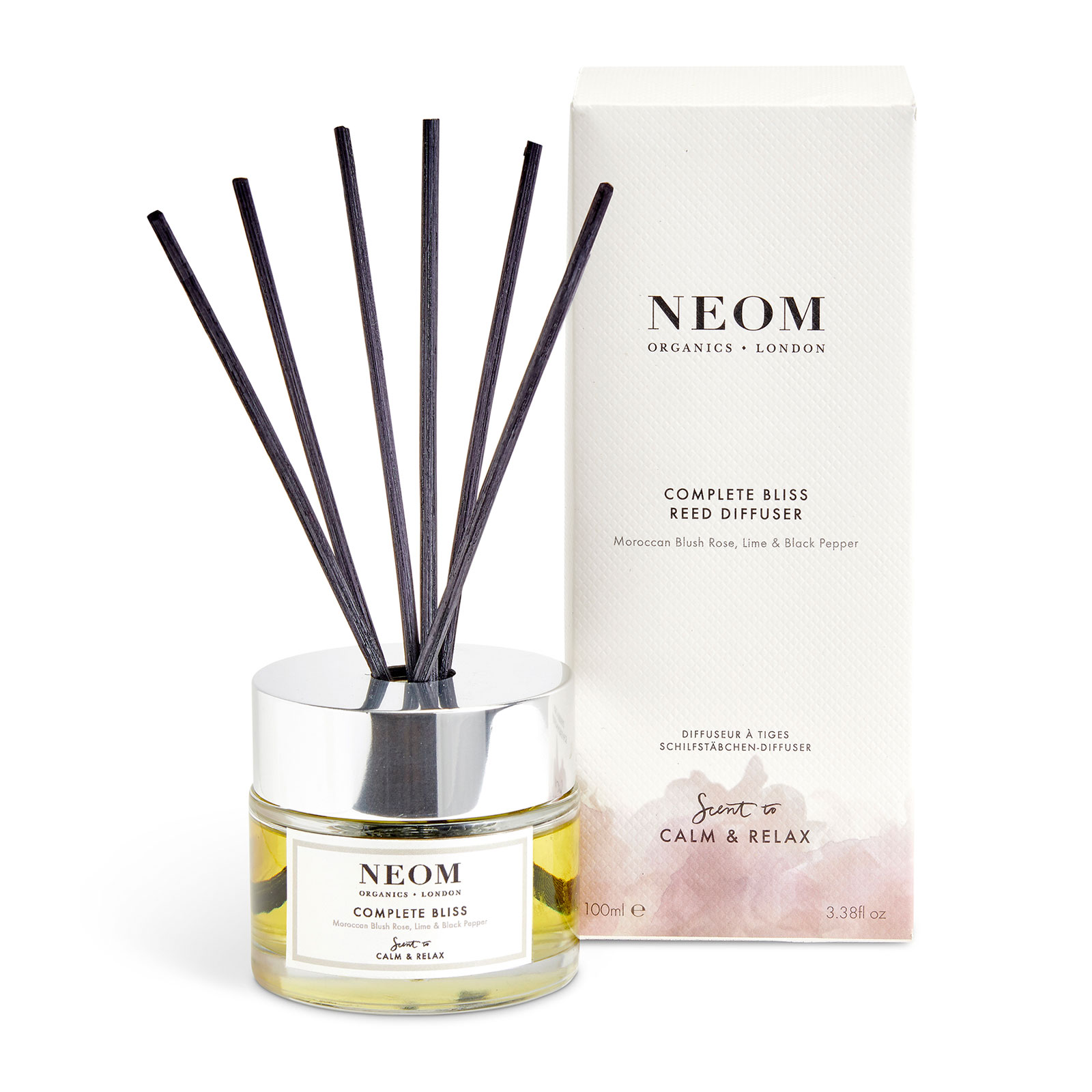 Neom Complete Bliss Reed Diffuser 100ml SEPHORA UK