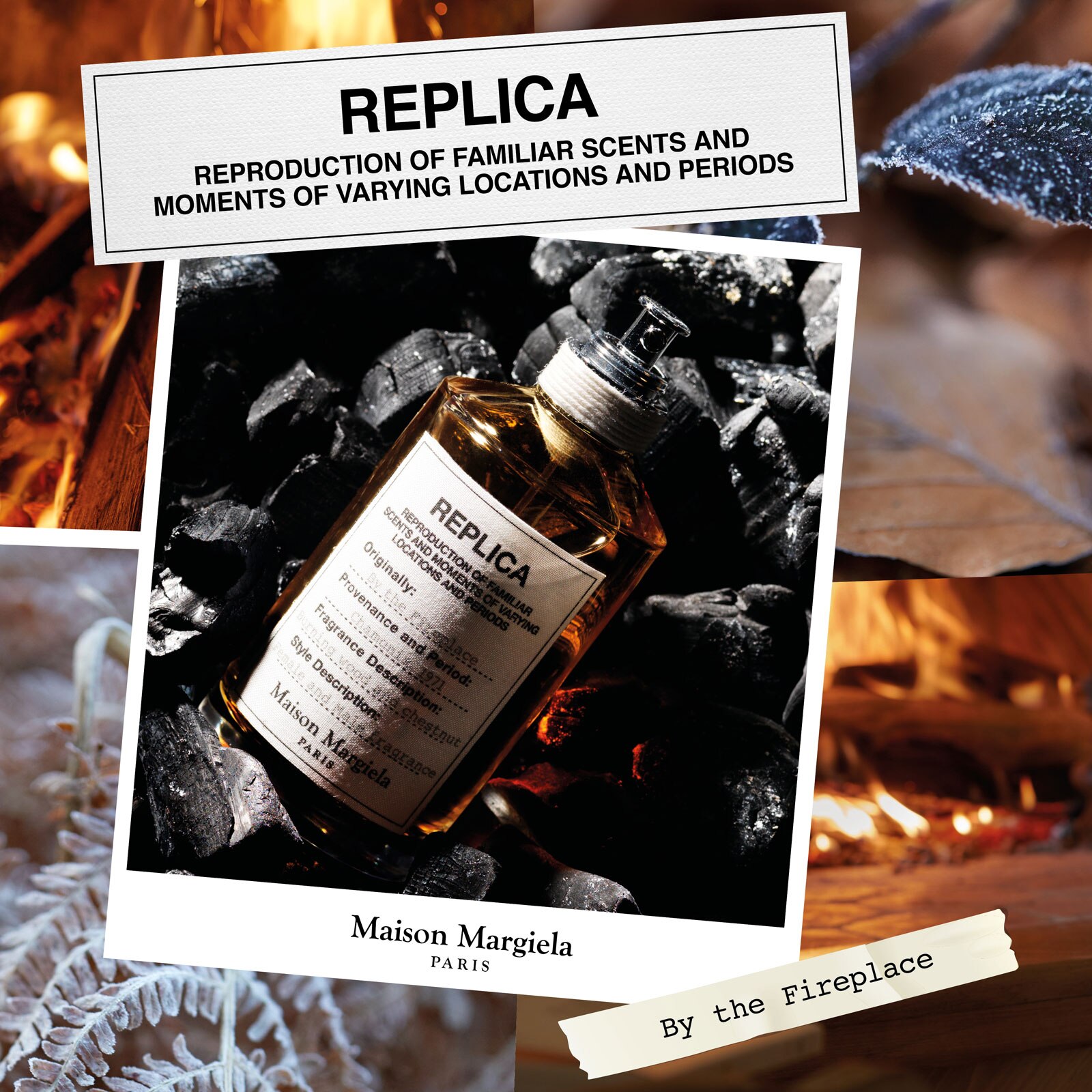 maison margiela replica by the fireplace eau de toilette 100ml