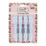 The Vintage Cosmetic Company 4 Piece Sectioning Clips Soft Touch Blue the vintage cosmetic company kopen in de aanbieding The Vintage Cosmetic Company 4 Piece Sectioning Clips Soft Touch Blue the vintage cosmetic company kopen in de aanbieding