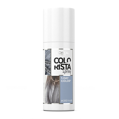 L'Oréal Paris Colorista Spray Grey Temporary Hair Colour 75ml - Feelunique