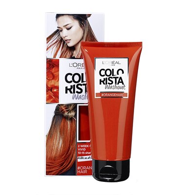 L'Oréal Paris Colorista Washout Orange Semi-Permanent Hair ...