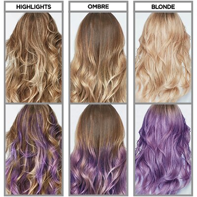 L'Oréal Paris Colorista Washout Purple Semi-Permanent Hair ...