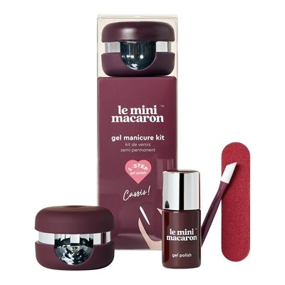 LE MINI MACARON Gel Manicure Kit Cassis 160g