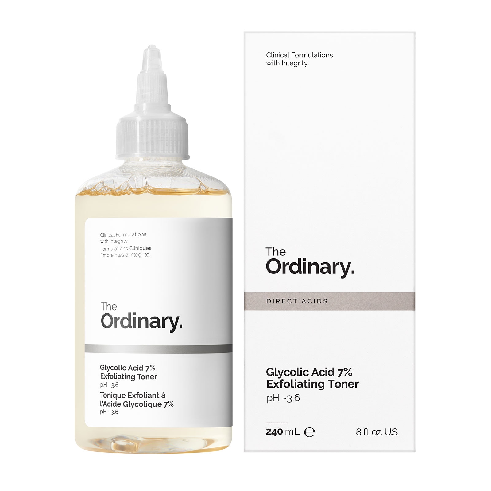 The Ordinary Glycolic Acid 7 Toning Solution 240ml SEPHORA UK