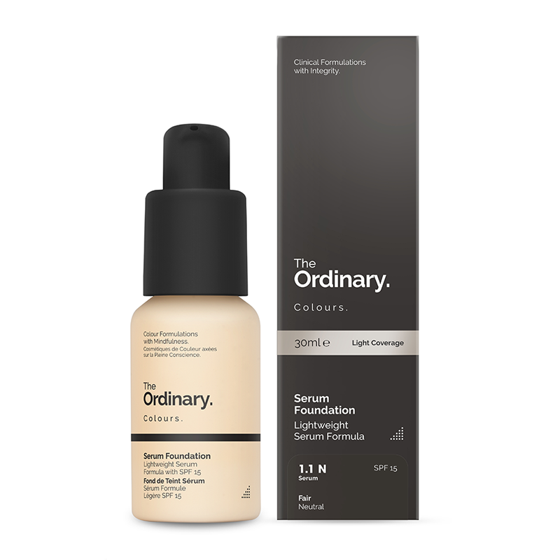 The Ordinary Colours Serum Foundation with SPF 15 30ml