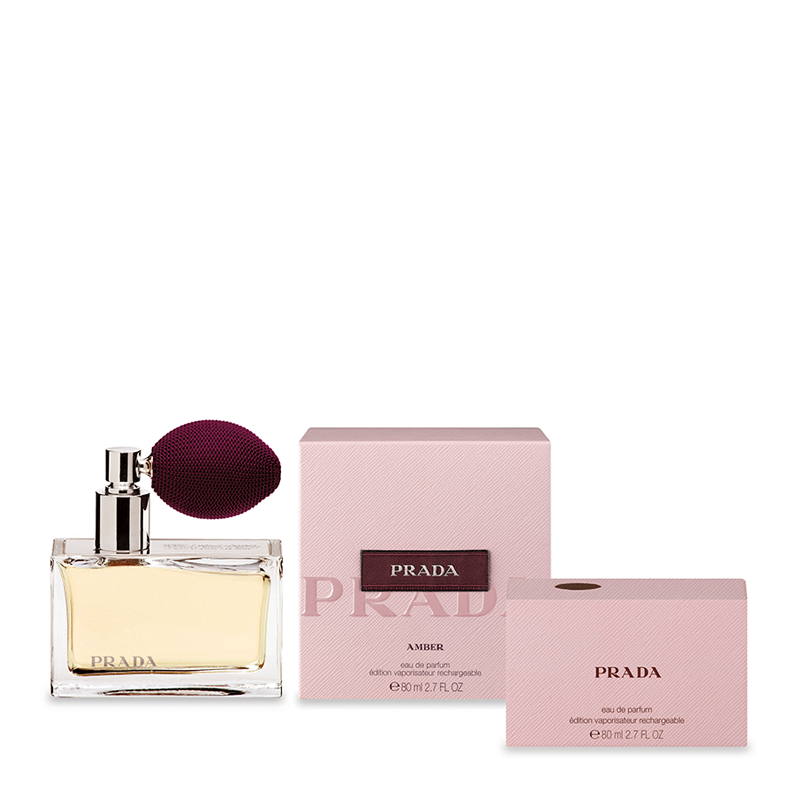 Prada Amber Eau de Parfum Deluxe Spray 80ml Feelunique