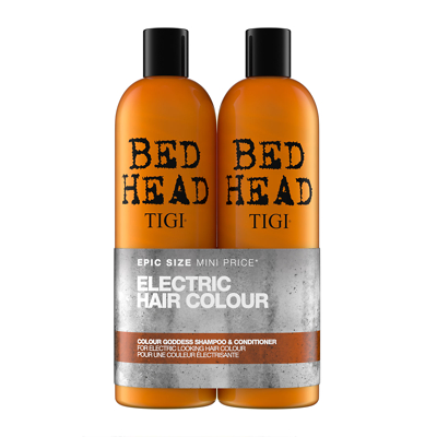 Bed Head by Tigi Colour Goddess Shampoo and Conditioner Coloured Hair 2x750ml