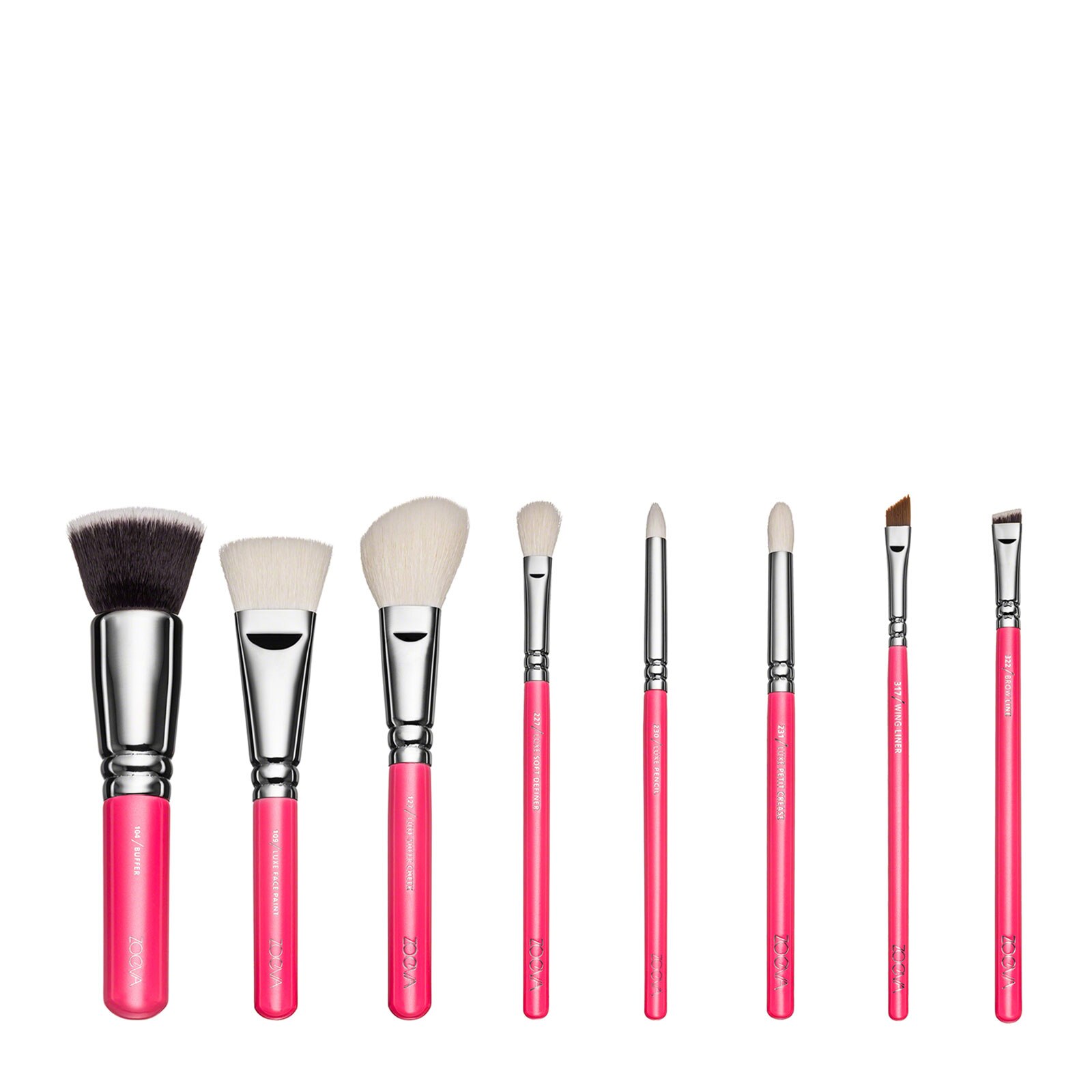 ZOEVA Pink Elements Classic Brush Set Feelunique