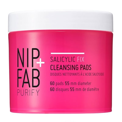 NIP + FAB Salicylic Fix Night Pads x 60 Pads 