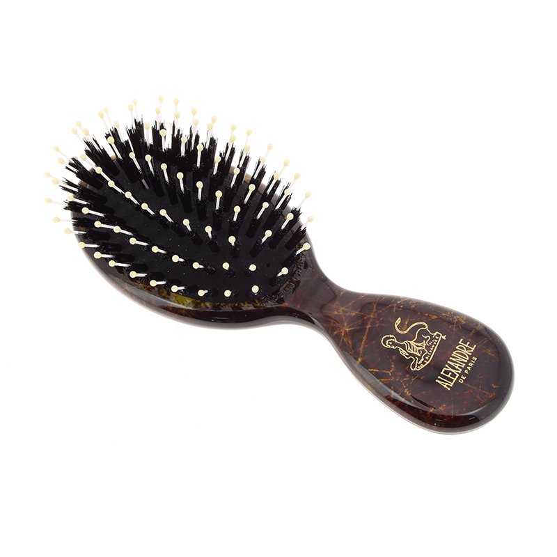 Alexandre De Paris Hair Brush Handbag Brush Brown 14cm Feelunique